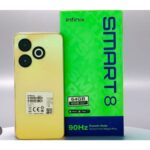 Infinix Smart 8 (3GB RAM + 64 ROM) With Side Fingerprint